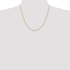10K Yellow Gold 1.5mm Rope Chain - Sophia Jewelers