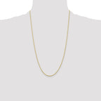 10K None 1.5mm Rope Chain - view 4