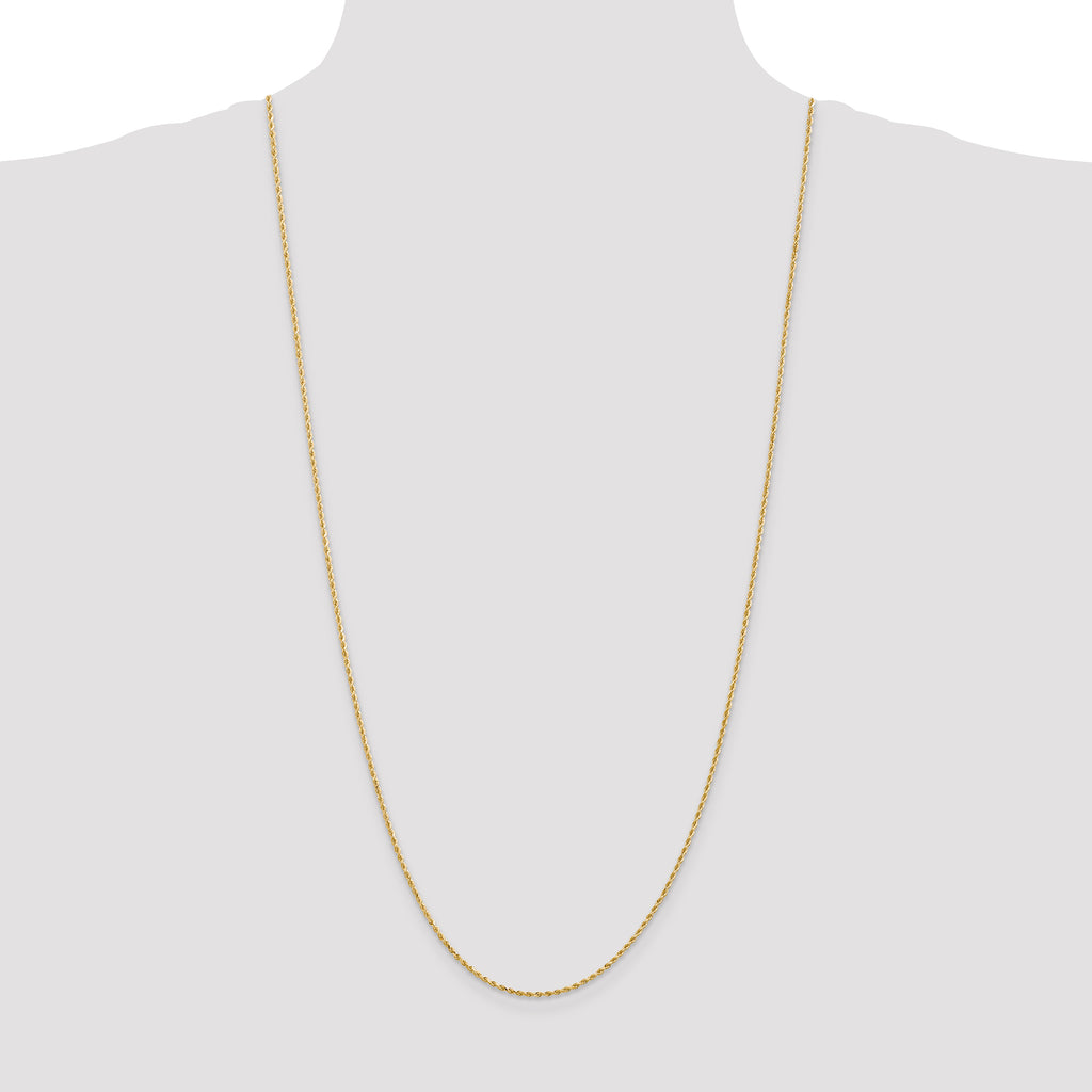 10K None 1.5mm Rope Chain - view 4
