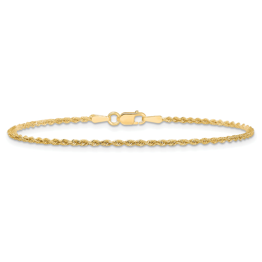 10K None 1.5mm Rope Chain - view 3