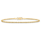 10K None 1.5mm Rope Chain - view 3