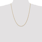 10k 1.50mm Regular Rope Chain