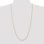 10k 1.50mm Regular Rope Chain