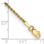 10k 1.50mm Regular Rope Chain