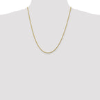 10k 1.75m Diamond-cut Rope Chain