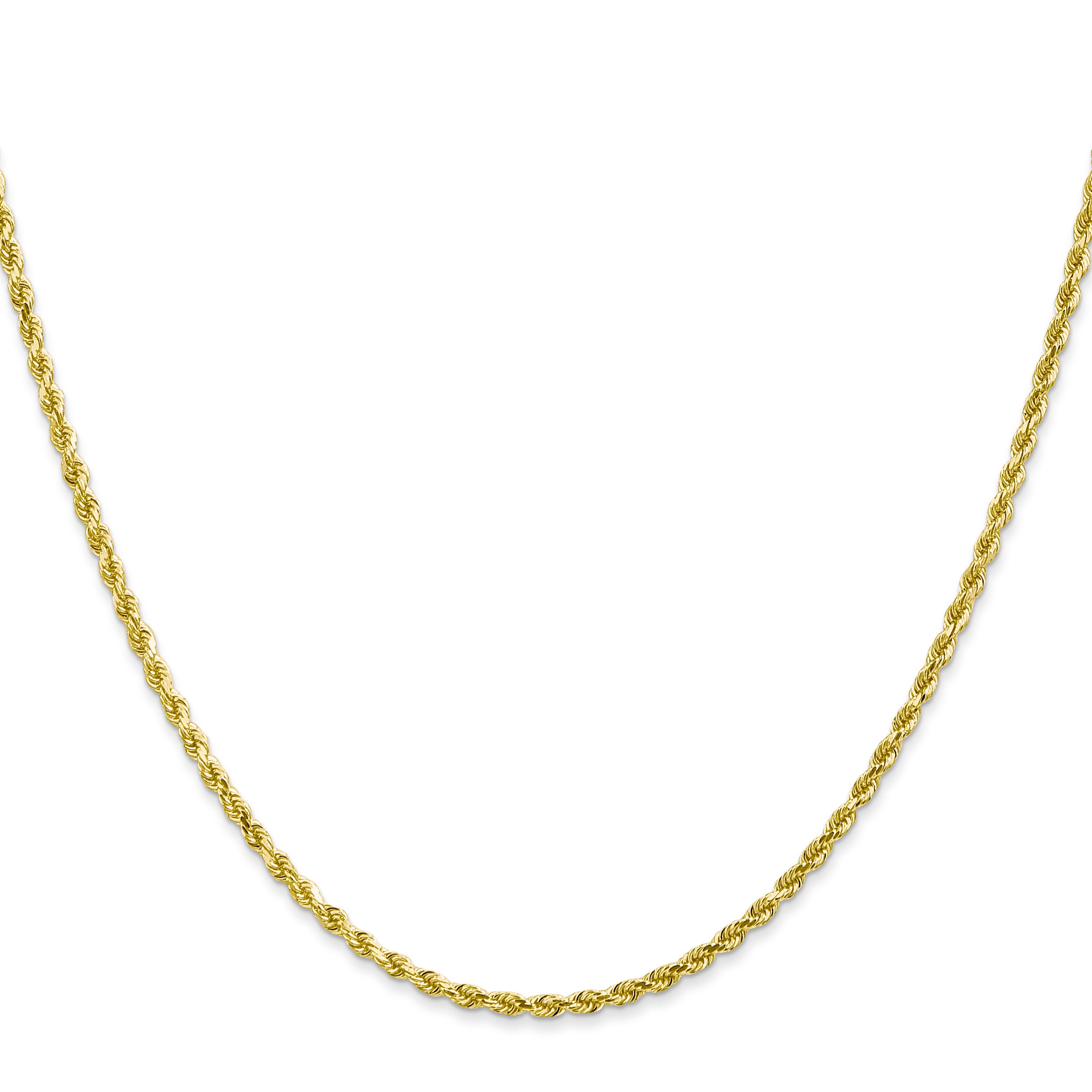 10K None 2.0mm Rope Chain - view 2