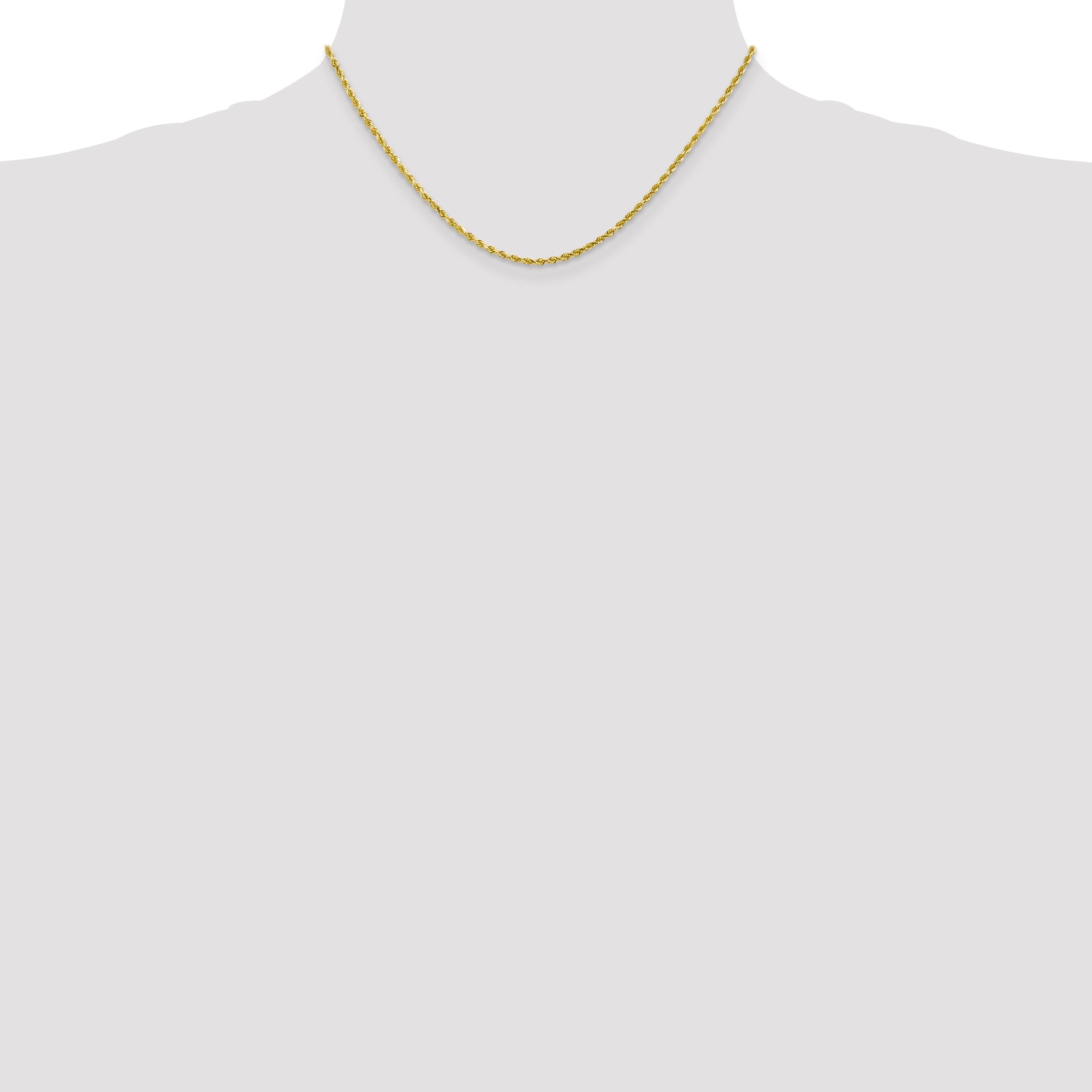 10K None 2.0mm Rope Chain - view 4