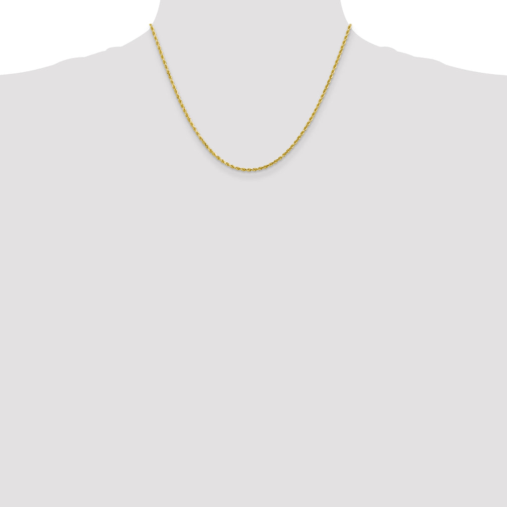 10K None 2.0mm Rope Chain - view 4