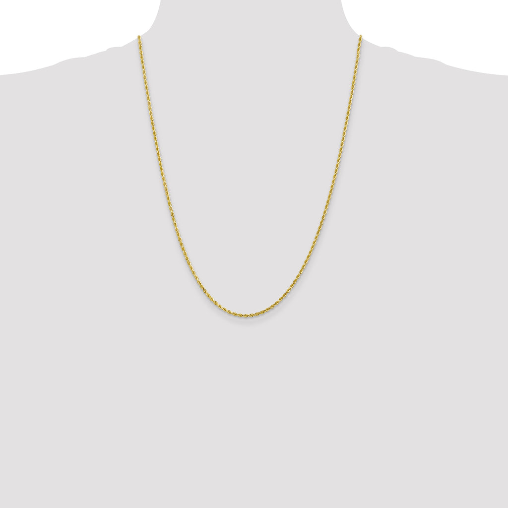 10K None 2.0mm Rope Chain - view 4