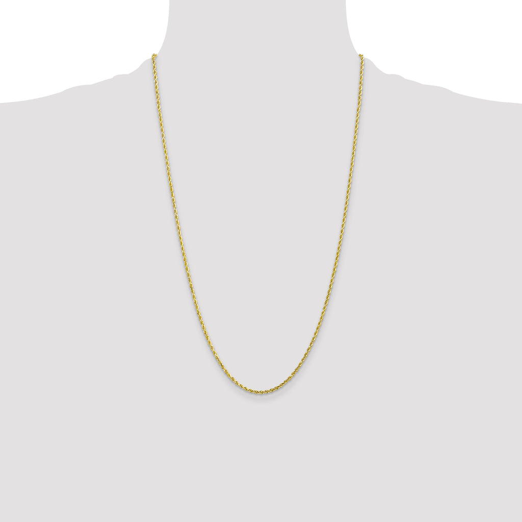 10K None 2.0mm Rope Chain - view 4