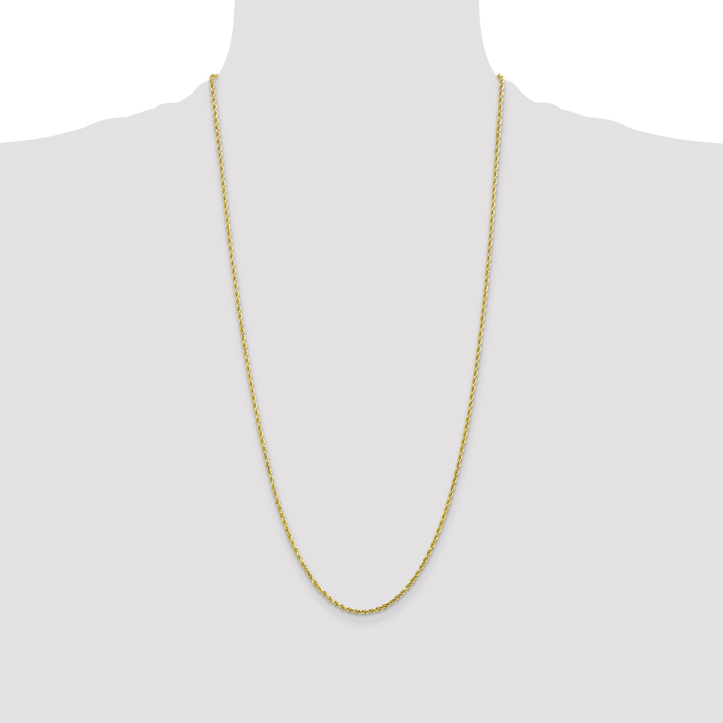 10K None 2.0mm Rope Chain - view 4