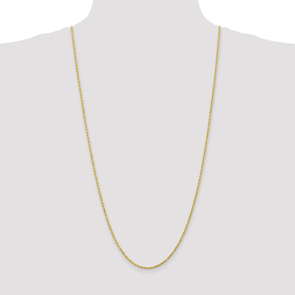 10K None 2.0mm Rope Chain - view 4