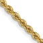 10K None 2.25mm Rope Chain Necklace - 30 in
