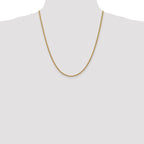 10k 2.5mm Regular Rope Chain