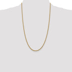 10k 2.5mm Regular Rope Chain