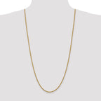 10k 2.5mm Regular Rope Chain
