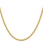 10k 2.75mm Regular Rope Chain