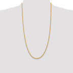 10k 2.75mm Regular Rope Chain