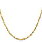 10K None 3.0mm Rope Chain - view 2