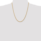 10K None 3.0mm Rope Chain - view 4