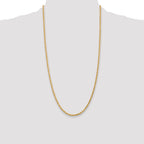 10K None 3.0mm Rope Chain - view 4