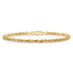10k 3.0mm Diamond-cut Rope Chain