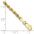 10K None 3.0mm Rope Chain - view 3