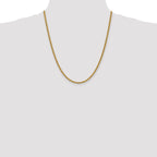 10k 3mm Regular Rope Chain