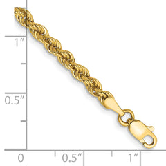 10k 3mm Regular Rope Chain