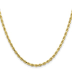 10K None 3.25mm Rope Chain - view 2