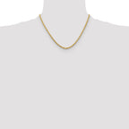 10K None 3.25mm Rope Chain - view 4