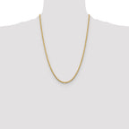 10K None 3.25mm Rope Chain - view 4