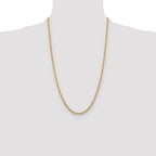 10K None 3.25mm Rope Chain - view 4