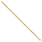 10K None 3.25mm Rope Chain - view 2