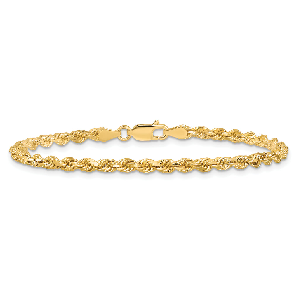 10K None 3.25mm Rope Chain - view 4
