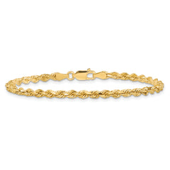 10k 3.25mm Diamond-cut Rope Chain
