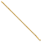 10k 3.5mm Diamond-cut Rope Chain