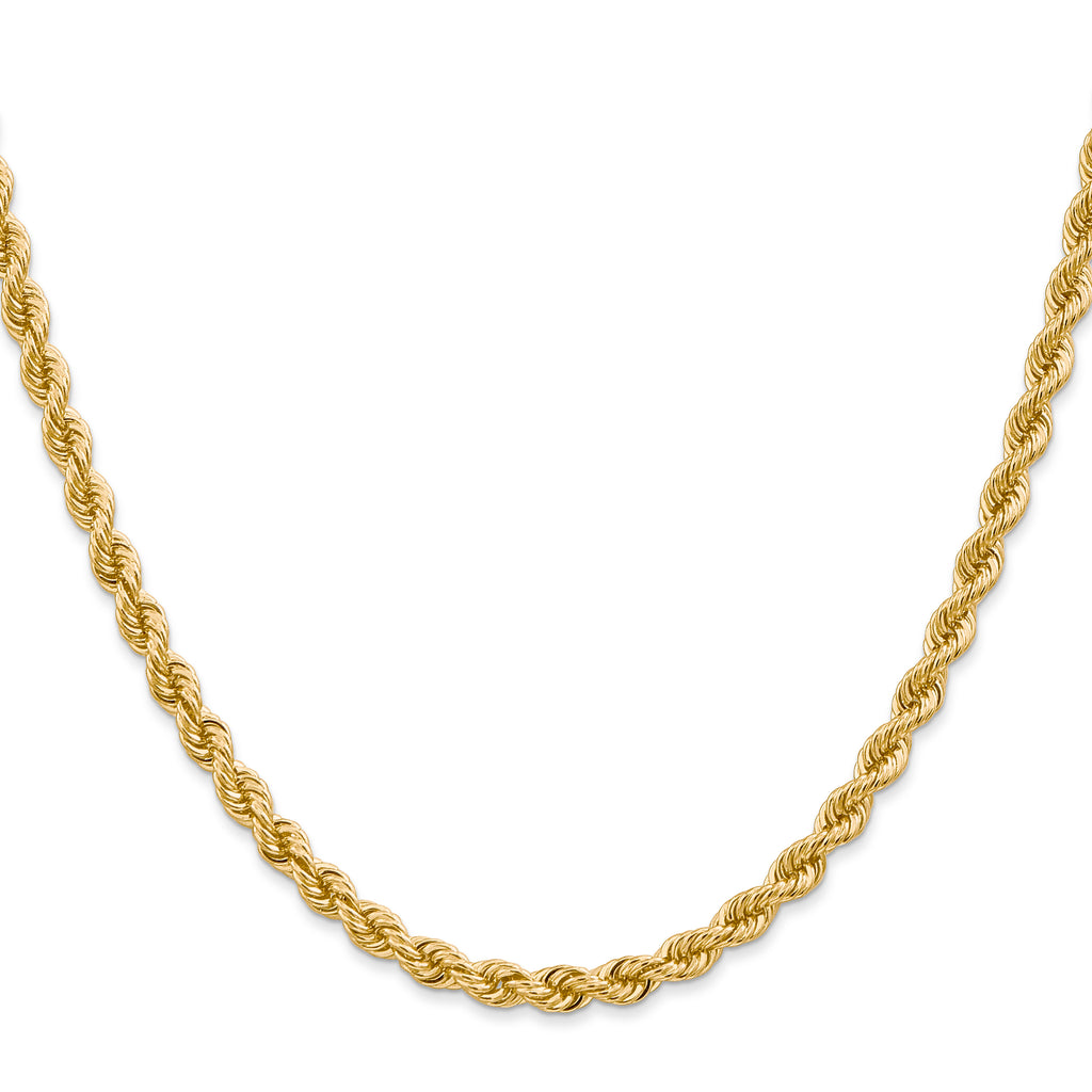 10K None 4.0mm Rope Chain - view 2