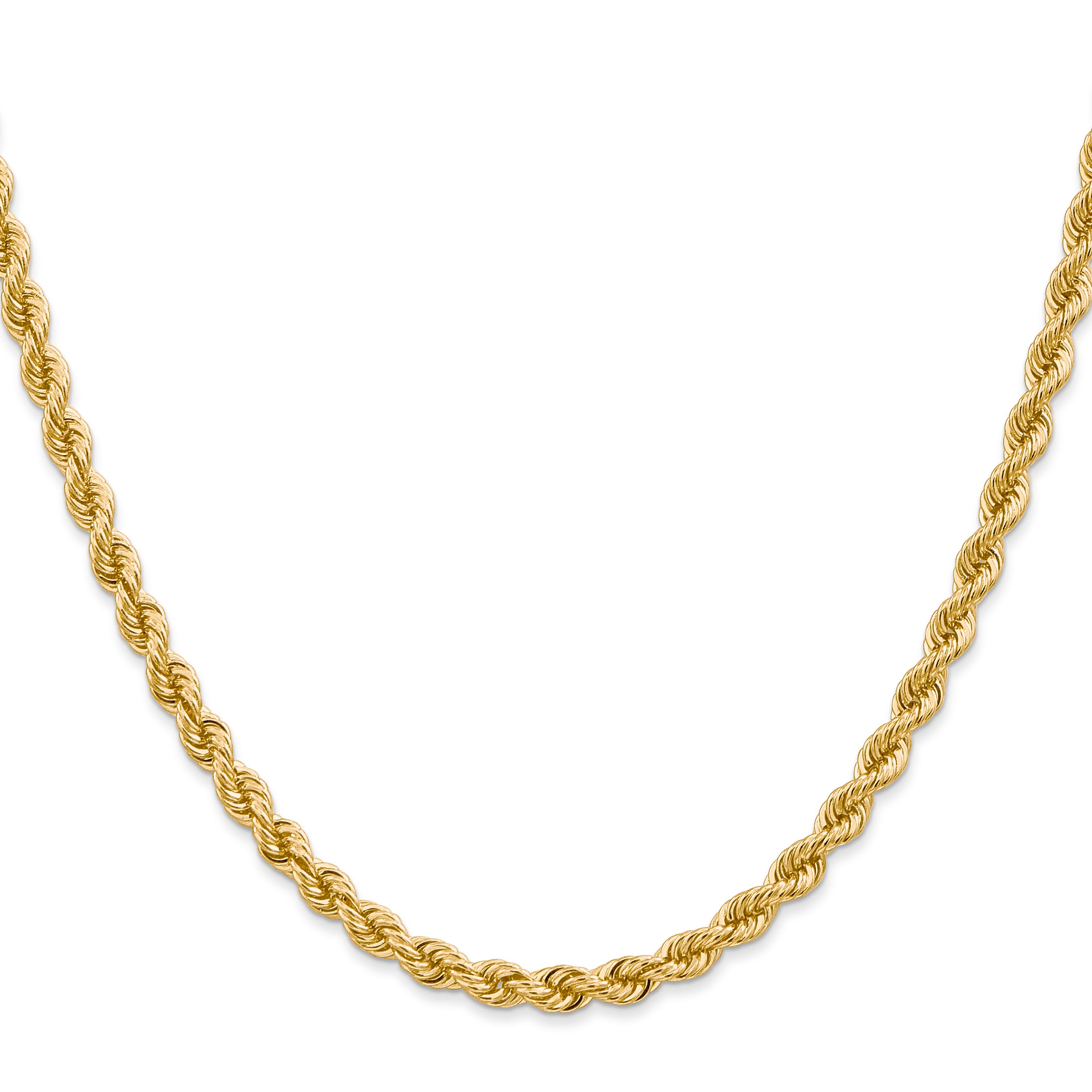 10K None 4.0mm Rope Chain - view 2