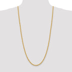 10K None 4.0mm Rope Chain - view 4