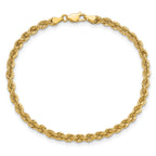 10K None 4.0mm Rope Chain - view 2
