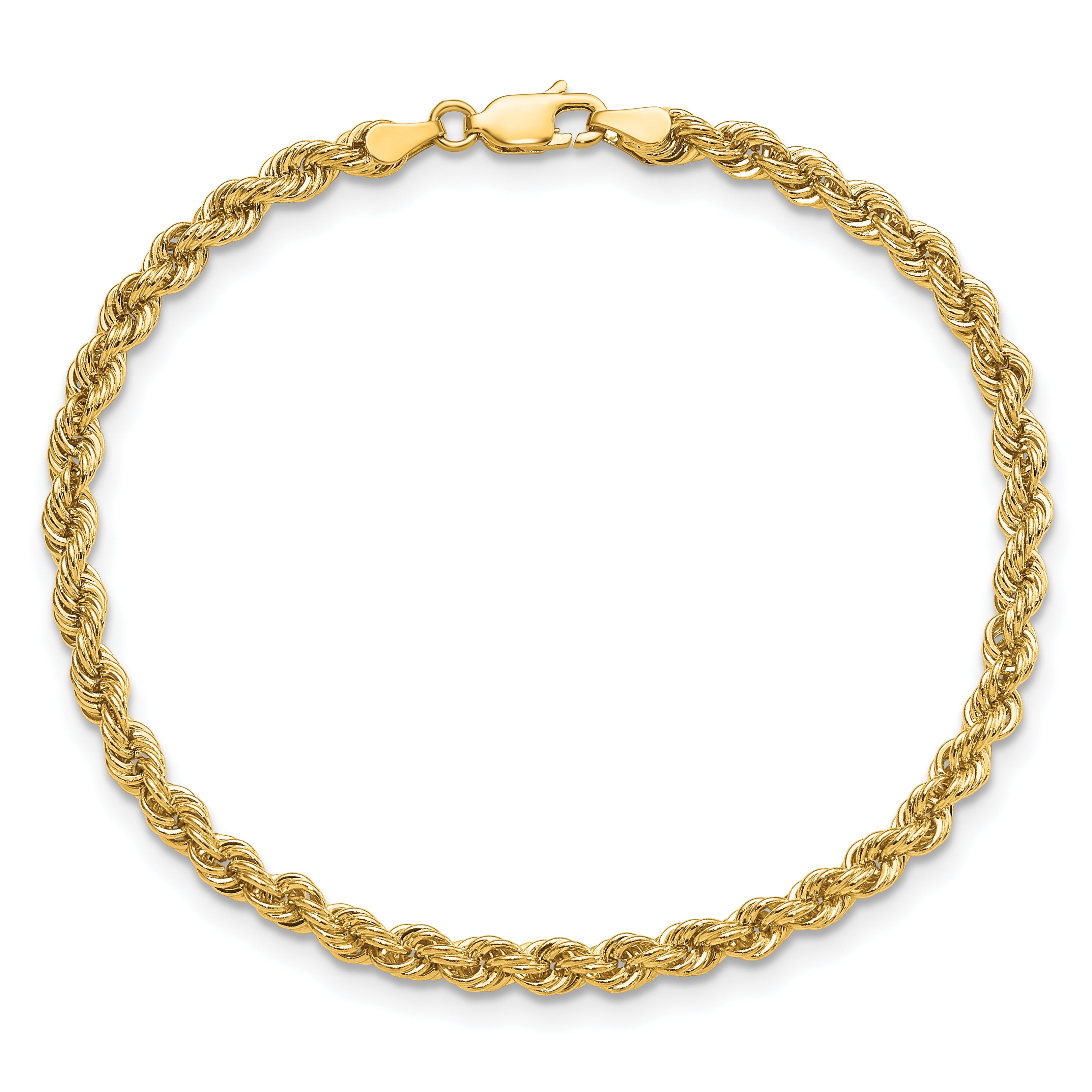 10K None 4.0mm Rope Chain - view 2