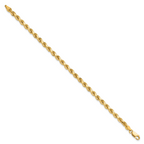 10k 4.25mm Diamond-cut Rope Chain