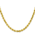 10K None 4.5mm Rope Chain - view 2