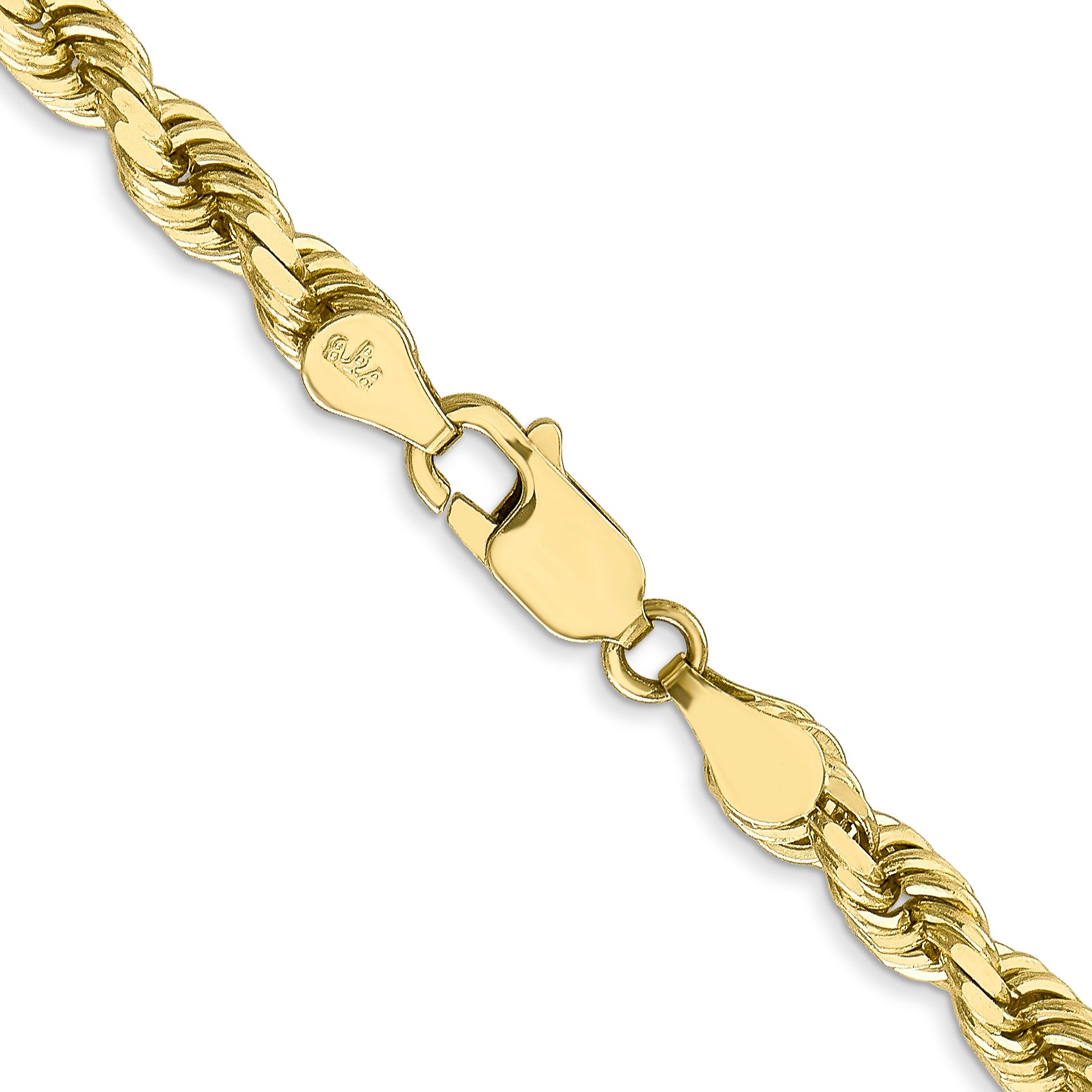 10K None 4.5mm Rope Chain - view 3