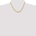 10K None 4.5mm Rope Chain - view 4