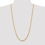10K None 4.5mm Rope Chain - view 4