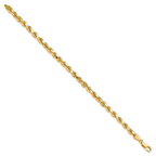 10K None 4.5mm Rope Chain - view 2