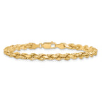 10K None 4.5mm Rope Chain - view 4