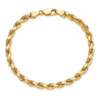 10K None 4.5mm Rope Chain - view 5
